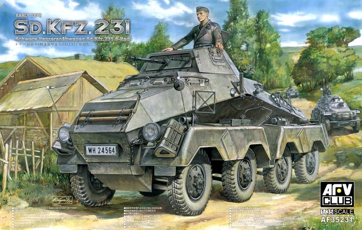 Afv Club - Sd. Kfz. 231 early type Afv Club - Sd. Kfz. 231 early type
